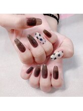 バニーアイズ 博多店(Bunny eyes)/手書きアートインクネイル♪