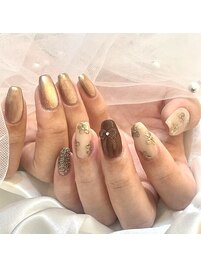ミラーフラワーアート♪