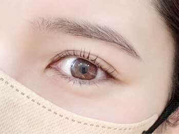 パム アイラッシュアンドブロウ(pam)の写真/【持続性抜群＆美しい仕上がり】まつ毛パーマで華やかな目元を♪ナチュラルな仕上がりで気軽に挑戦できる◎