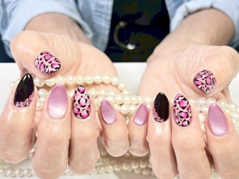 アンドシュシュネイル(&CHOU CHOU nail)/持ち込みアート