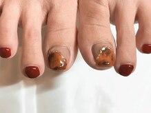 ブラン(BLANC)/べっこうネイル