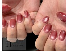 ローズピンク×水光マグネット