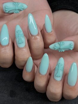 ネイルパーク ミツメ(Nail park_MITSUME)の写真/深爪や爪にコンプレックスをお持ちの方・一時的に楽しみたい方★自然な長さからロングまで★