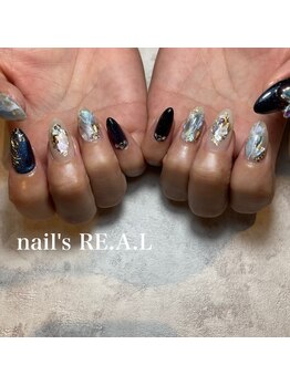 ネイルズリアル 倉敷(nail's RE.A.L)/シェルネイル