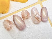 アミネイルズ(AmiNails)/ニュアンスギャラクシーネイル♪