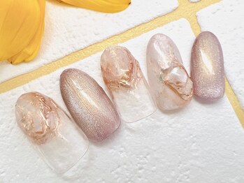 アミネイルズ(AmiNails)/ニュアンスギャラクシーネイル♪