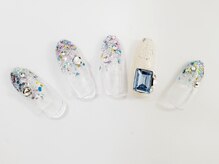 ビーケア 自由が丘店(B.care)/ビジューネイル￥7480