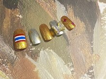 ジェー エス シー ネイル(J.S.C.nail)/サンプルデザイン/タイ風ネイル