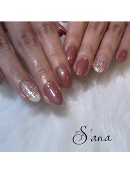 サナ 久が原 千鳥町(S’ana)/ホロ散りばめデザイン¥7500