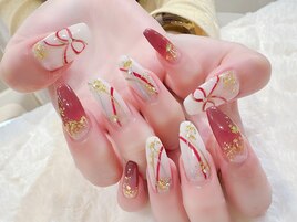＃成人式ネイル＃振袖ネイル