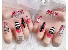ゴテかわ(GOTE KAWA)/#派手ネイル #ギャルネイル 