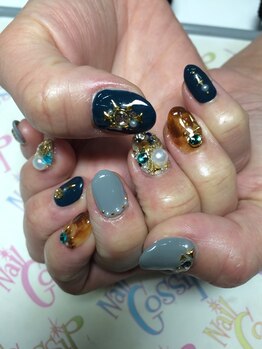 ネイル ゴシップ(Nail Gossip)/bySaico 秋色アート