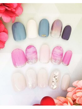 アフロディーテ(Aphrodite)/店内サンプルネイル¥5900