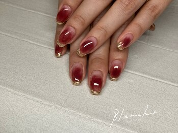 ブランシュ(BLANCHE)/秋チークネイル
