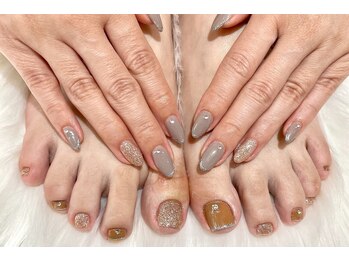 タムタムネイル 本厚木(Tam Tam Nail)/ハンド&フットセット