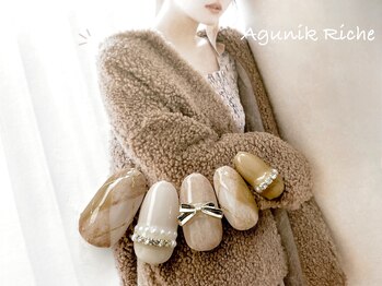 アグニークリッシェ(Agunik Riche)/【チェックネイル】