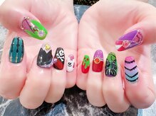 ラルネイル 大宮(Lull. nail)/＃モチーフネイル＃ヴィランズ
