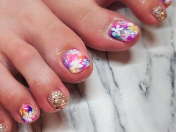 リノ カヒリ アイラッシュ(Lino kahili)/【フット】お持ち込みアート☆