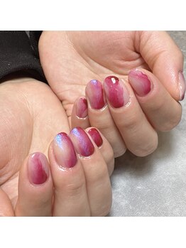 オーロラニュアンスネイル