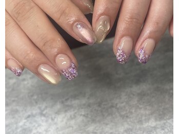 エルーシェ 立川南口店(ercher)/紫陽花ニュアンス