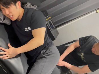 エスブランド 麻布十番(S-BRAND)の写真/[男性も大満足な強もみマッサージ]日本を代表するトップアスリ-トの専属トレ-ナ-を務めた院長は歴30年越え!