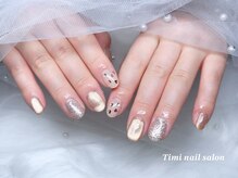 ティミネイルサロン(Timi nail salon)/バレンタインデザイン　￥7350