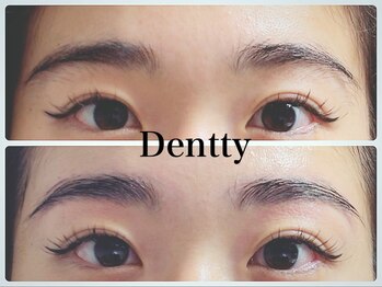 ネイルサロン デンティ(Dentty)/HBL(眉癖改善＋眉毛Wax)