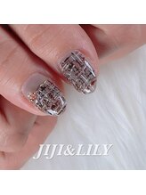 ジジ アンド リリー/ツイードネイル