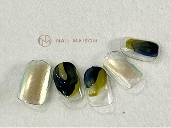 ネイルメゾン 梅田(NAIL MAISON)/抹茶カラーニュアンス