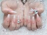 【Hand】チップ長さ出し＊120分アート持ち込みコース¥14980