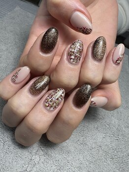 #フィルイン#ニュアンス#ネイル