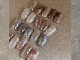 ニュアンスネイル韓国ネイル