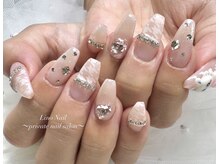 リノネイル(Lino Nail)/Ayaka's design/ワンホンネイル