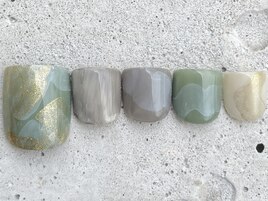 インクもやグリーンFOOT ¥10000