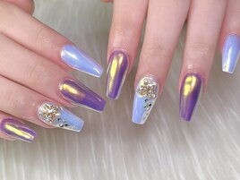 ★オーロラミラーネイル★