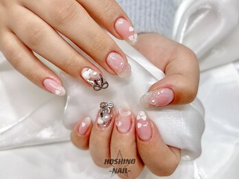 ホシノネイル(HOSHINO NAIL)/リボンネイル