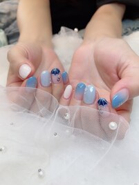 梅雨ネイル