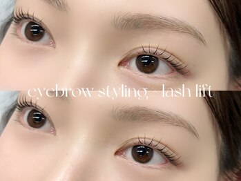 エサージュ 表参道店/アイブロウ×パーマ/担当：金子