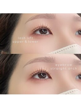 リンベル 岡崎店(LINBELLE)/上下まつ毛パーマ