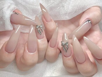 モカ 心斎橋(moca by Lee)/【Aina】ちゅるんネイル