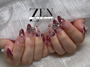 ゼン ネイル デザイン 池袋(ZEN NAIL DESIGN)/* 長 さだしやり放題×つけ放題