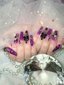 ラメグラデーション