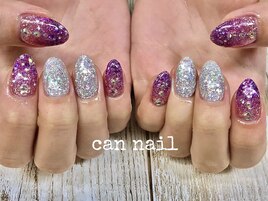 グリッターネイル！