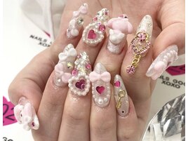 マイメロ3dネイル 量産型 渋谷