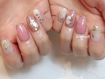 ディアネイル(dear.nail)/ピンクニュアンス☆