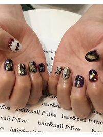 テーマはヴィランズネイル♪