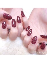 モチミィ(mochimy.)/＊ボルドーラメネイル＊