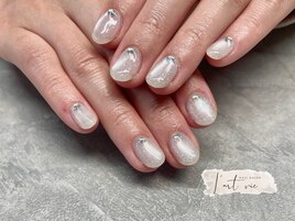 シンプルアート×ホワイトマグ