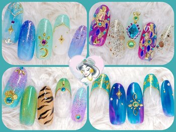 ラルネイル 大宮(Lull. nail)/#アラビアンナイト#魔法のランプ