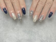 08ネイル(08 nail＆school)/ウィンターチェック☆